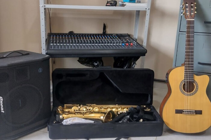 Instrumentos furtados em Nazareno são recuperados pela Polícia Civil 1 nazareno instrumentos furtados foto pm 3