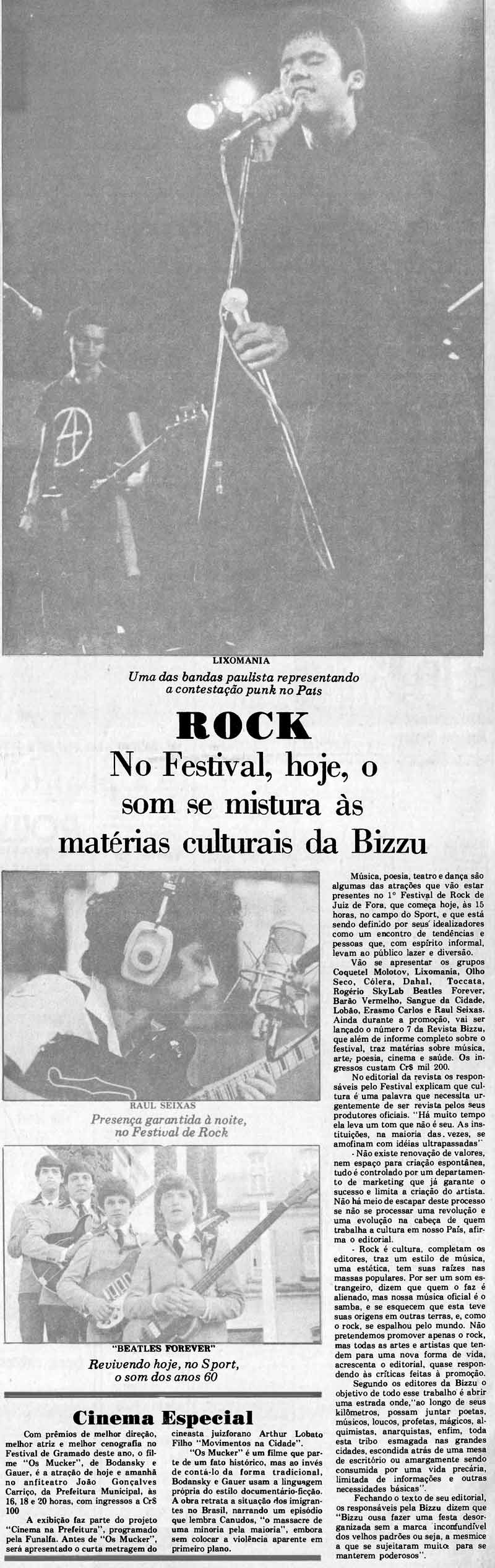 Recorte-matéria-sobre-o-Festival-de-Rock---edição-13-de-agosto-de-1983 Recorte-matéria-sobre-o-Festival-de-Rock---edição-13-de-agosto-de-1983