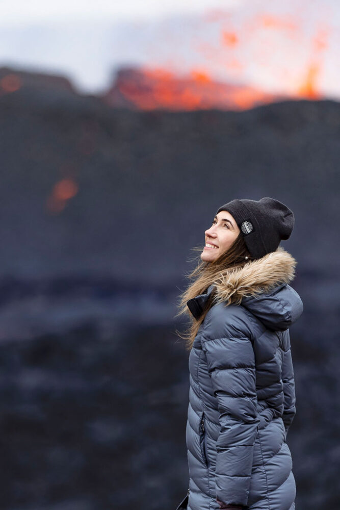 Adrenalina e fascínio: juiz-forana registra erupção de vulcão na Islândia 2 Vulcao2 Sabrina Chinellato