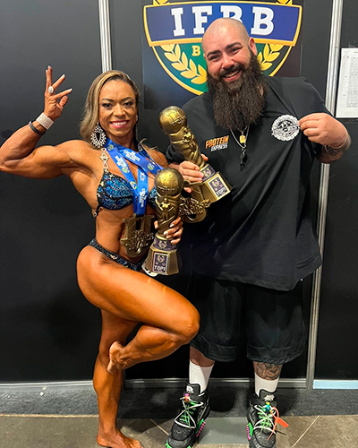 Ester Ferreira é bicampeã do Mr. Universe Brazil de fisiculturismo 2 ester ferreira treinador by new luther