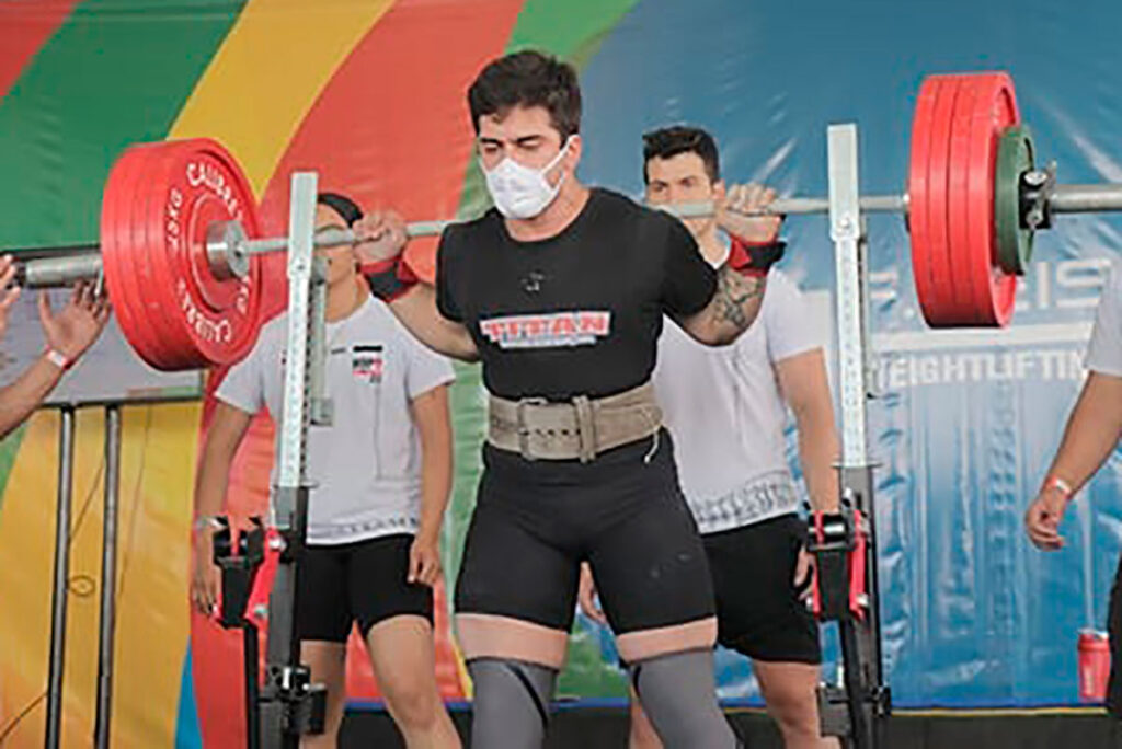 Campeão mineiro de powerlifting, juiz-forano irá disputar o Brasileiro 1 leonardo powerlifting by arquivo pessoal