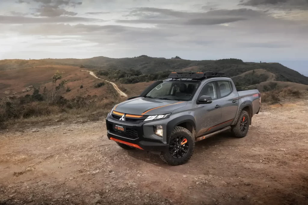 L200 Triton Savana Sertões 2024 ganha atualizações em homenagem ao Rally dos Sertões 4 L200 Triton Savana Sertões 2024 - Foto: Divulgação
