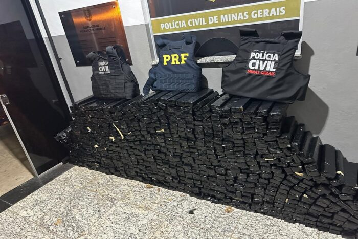 Operação desarticula organização criminosa e apreende uma tonelada de maconha 1 Apreensao Muriae Divulgacao PCMG