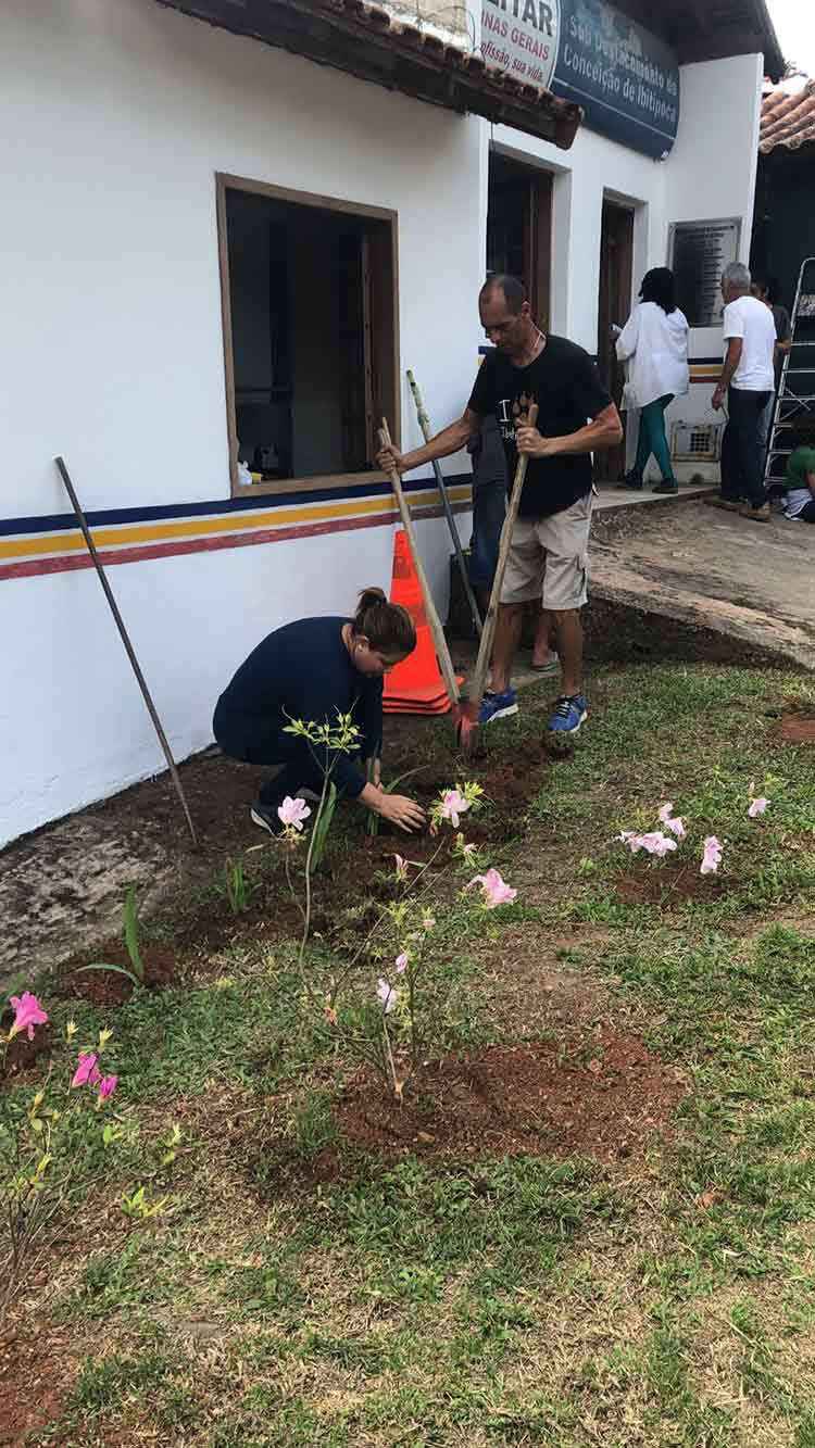 Comunidade se une para revitalizar posto policial de Ibitipoca 1 IBITIPOCA Amai Divulgacao 2