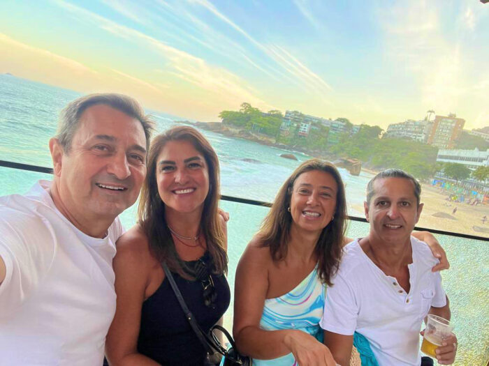 Coluna Cesar Romero - 22 e 23 de setembro de 2023 2 Isauro e Norma Calais Daca Sudre e Antonio Carlos Romanelli 150923 ritmo carioca