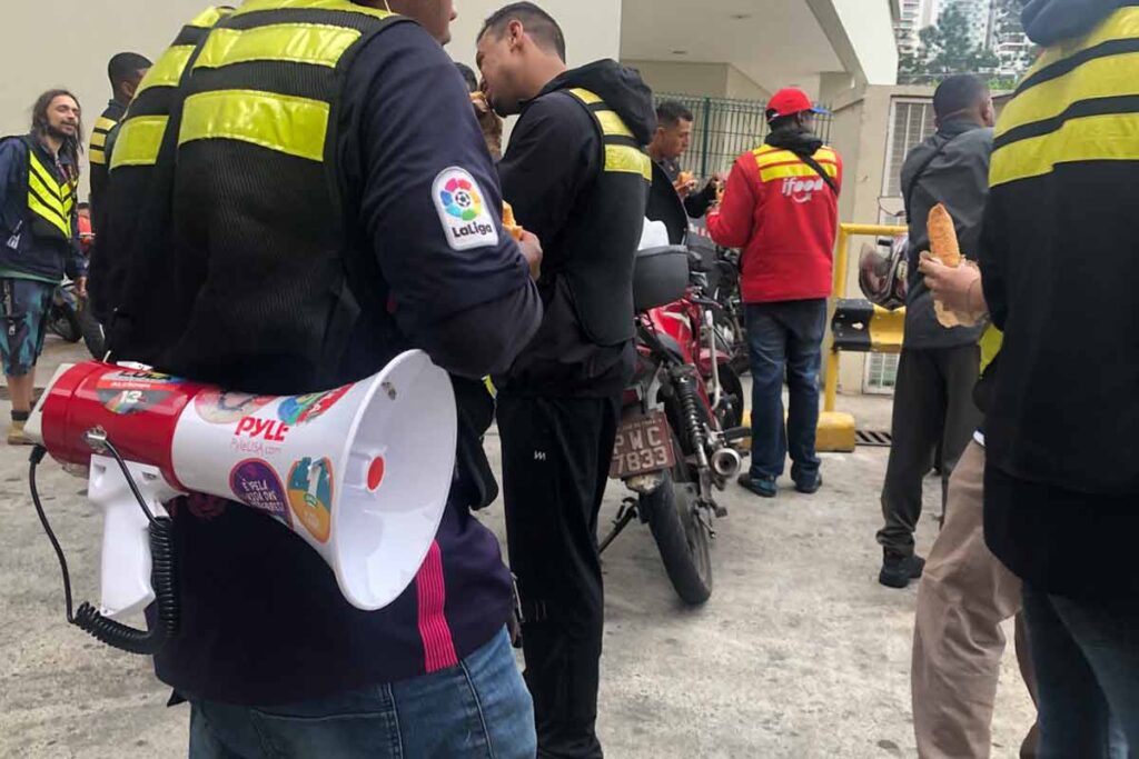 Motoboys de Juiz de Fora aderem à breque nacional e pedem remuneração justa 1 Motoboys Divulgacao