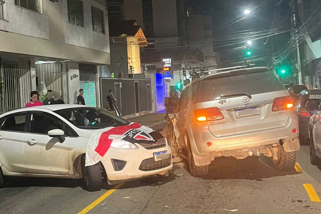 Motoristas envolvidos em acidente no São Mateus negam-se a fazer teste do bafômetro 1 acidente sao mateus davi carlos acacio 1