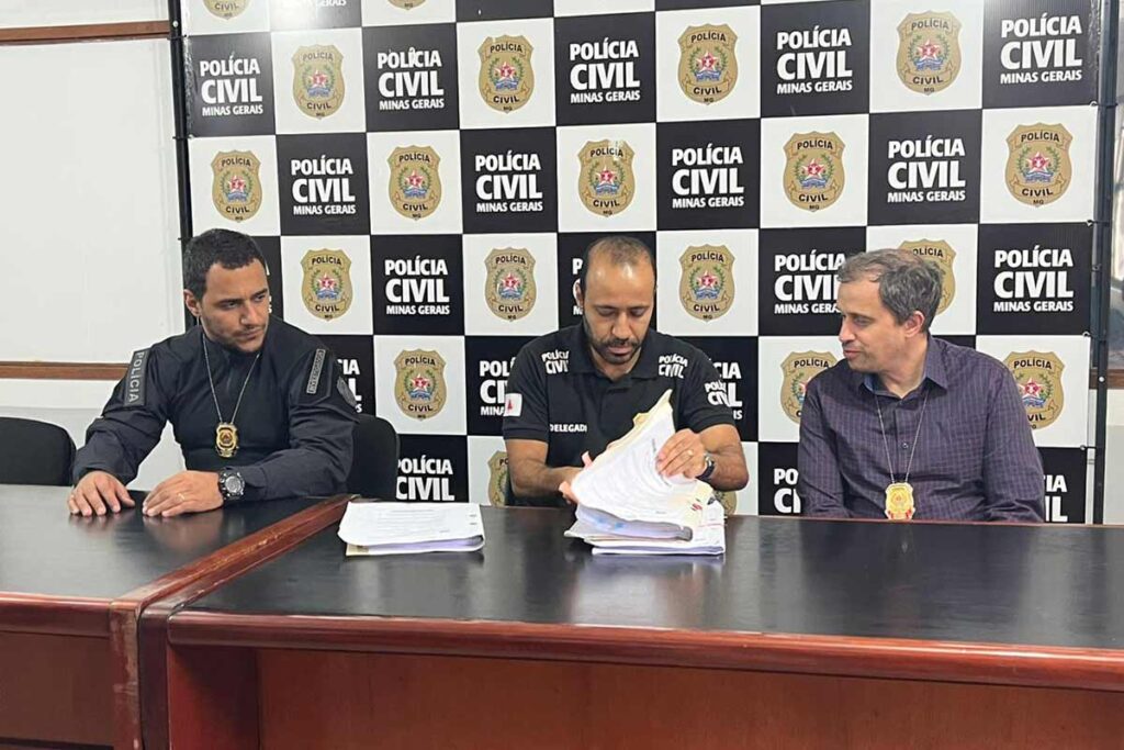 Disparo de arma de fogo que matou criança no Bela Aurora foi feito por envolvido com o PCC 1 coletiva policia civil pamela costa