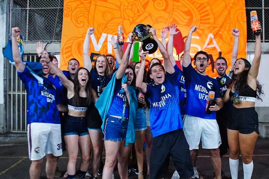 Medicina UFJF é campeã dos Jogos Universitarius 1 comemoracao medicina by full lab fotografia