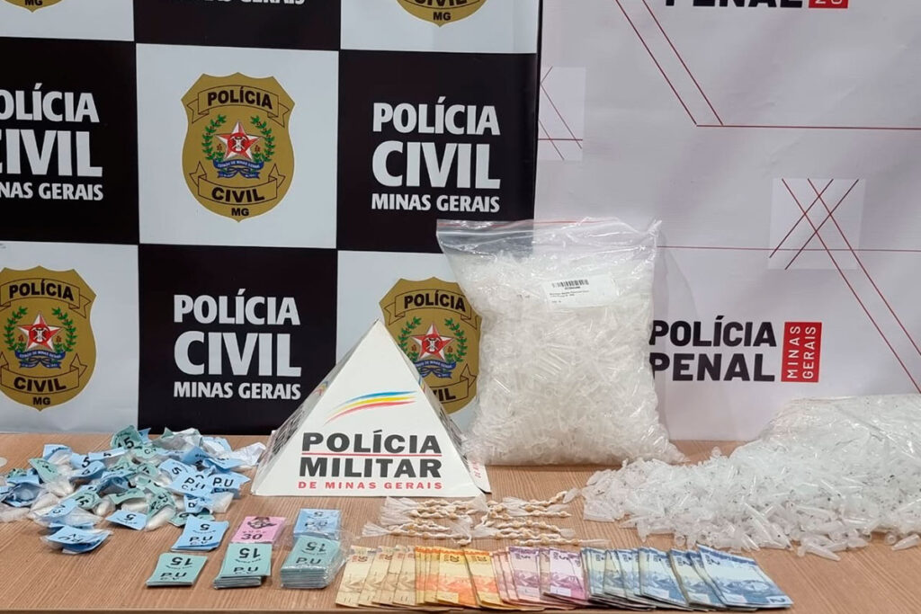 Três homens são presos e um adolescente apreendido durante operação em Recreio 1 operacao recreio by pcmg