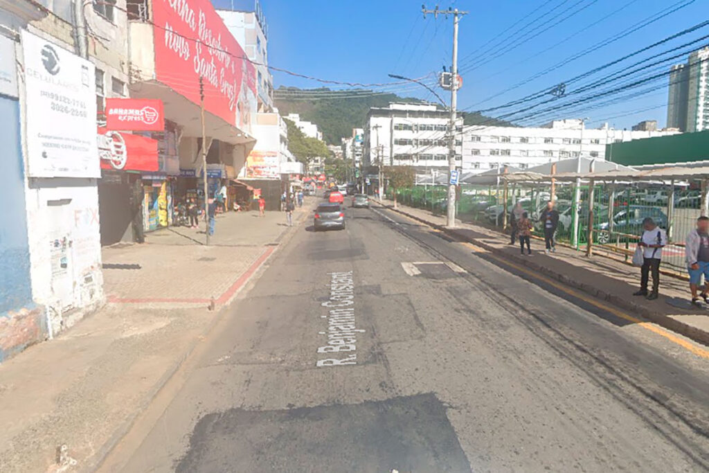 Trecho da Rua Benjamin Constant será interditado para obras do viaduto 1 print rua benjamin constant