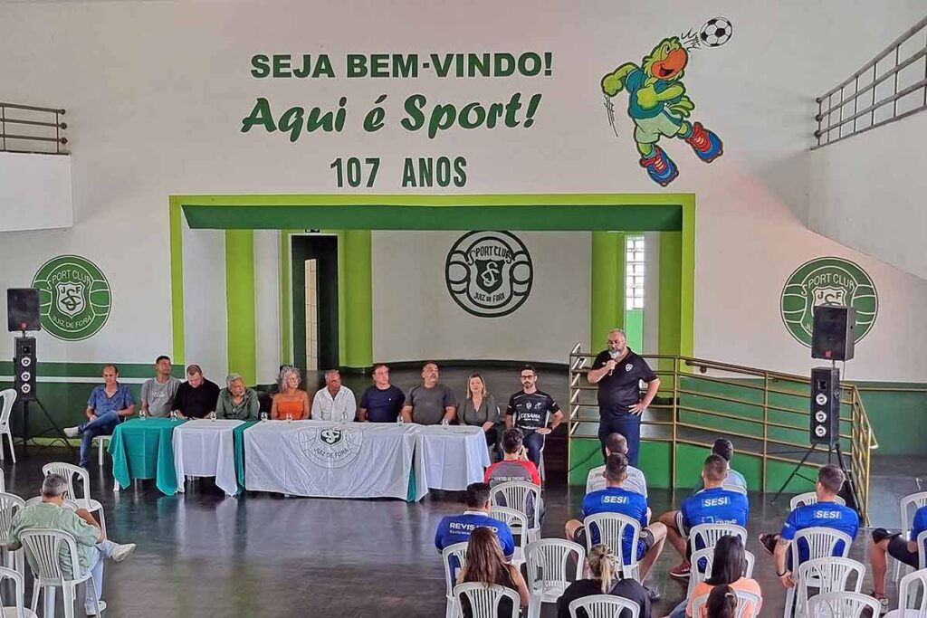 JF Vôlei e Sport Club anunciam parceria 3 Anuncio parceria JF Volei e Sport Leonardo Costa
