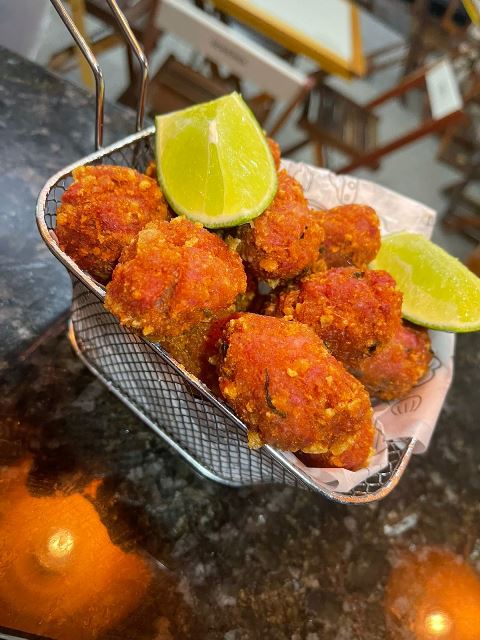 Bolinho de torresmo Bolinho de torresmo