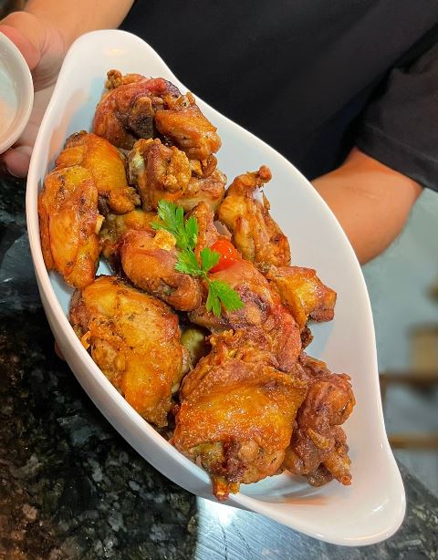 Frango a passarinho Frango a passarinho