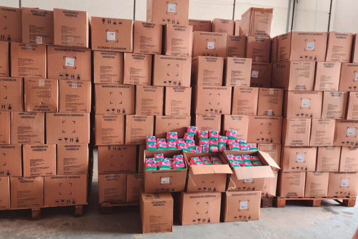 Programa de erradicação da pobreza menstrual distribui 22 mil absorventes 1 absorventes