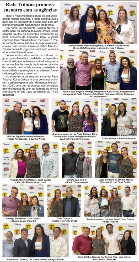 Coluna Cesar Romero - 29 e 30 de outubro de 2023 7 Tribuna 291023 3 colunas e meia x 34