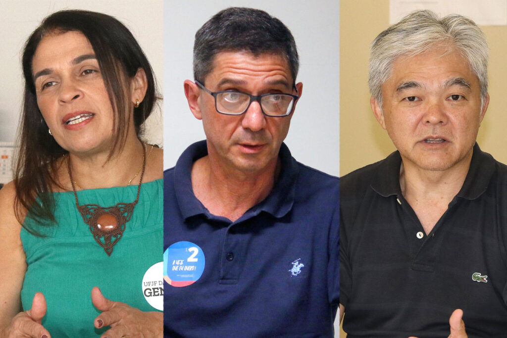 Comunidade acadêmica da UFJF vota para escolher nova Reitoria 1 candidatos à reitoria ufjf