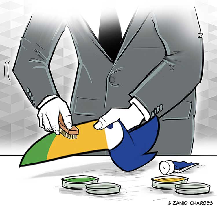 Expulsos por corrupção 4 charge esplanada 24 10 23