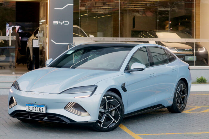 Aumento da frota de carros elétricos em JF supera média estadual 1 Seal é um dos carros elétricos da BYD