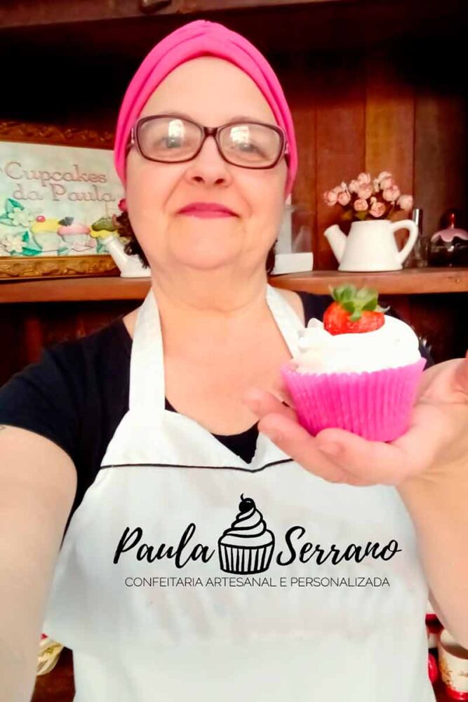 Confeiteira Paula Serrano