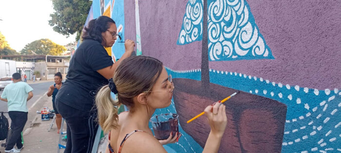 Muriaé transforma espaços públicos em telas para obras de seus artistas 6 muriaé