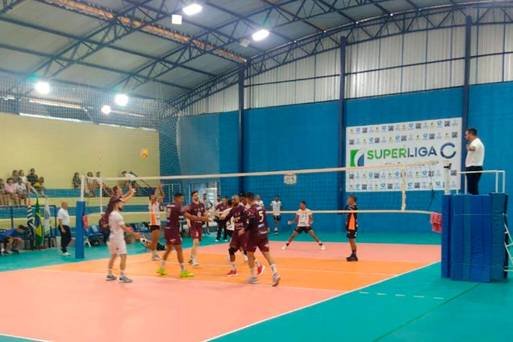 JF Vôlei estreia com vitória sobre o Araraquara na Superliga C 1 jf volei araraquara by divulgacao jf volei