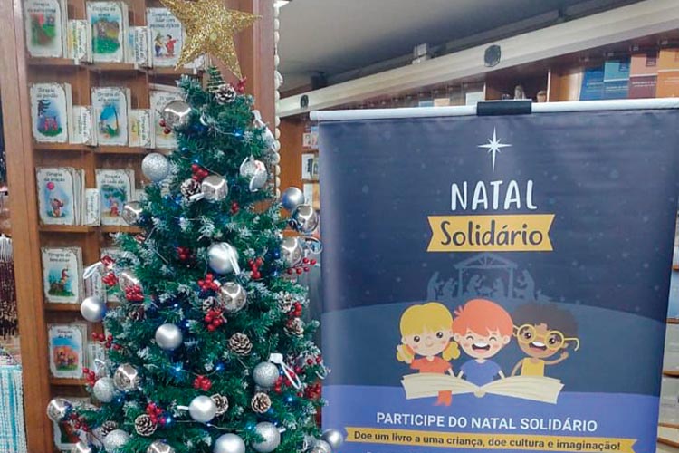 Campanhas arrecadam doações de Natal em Juiz de Fora 1 CAMPANHA DE NATAL LIVRARIA PAULUS DIVULGACAO