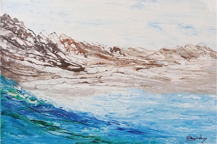 Forum da Cultura recebe a exposição 'Nossos óleos' 1 Terramar Joao D Agosto Acrilica sobre tela 38 x 55 cm 1