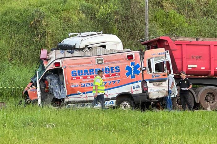 Mulher grávida, esposo e equipe médica são vítimas de acidente fatal na 040 1 acidente na br-040