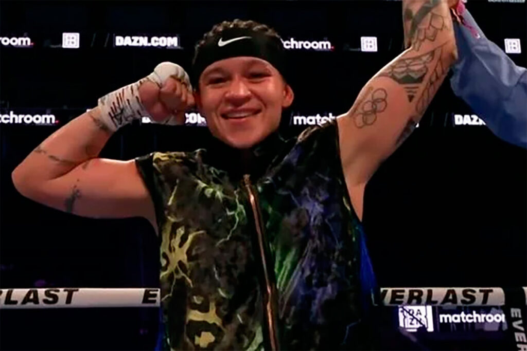 Bia Ferreira nocauteia norte-americana e mantém invencibilidade no boxe profissional 1 bia ferreira by reproducao editada