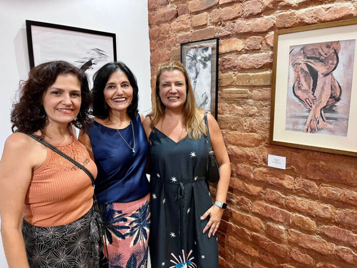 Coluna Cesar Romero - 28/12/2023 3 expo no rio Abigail Guedes Erika Magalhaes e Sheila Menini 211223 enviada pela Giglia