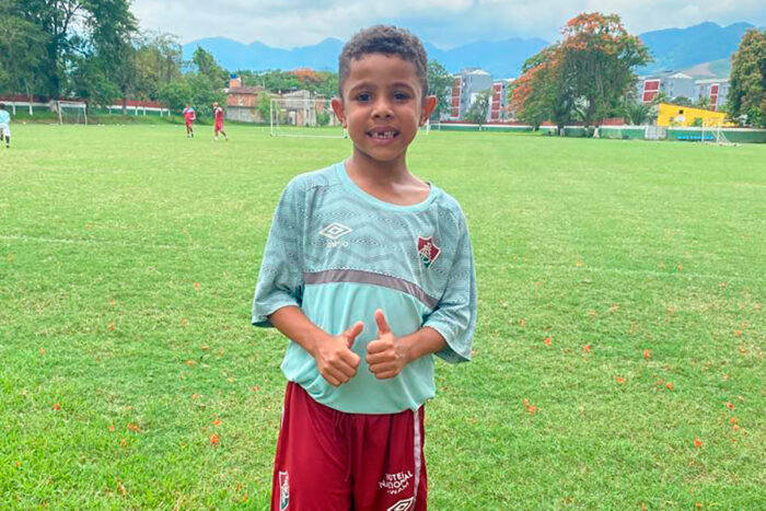 Juiz-forano de 8 anos passa em teste para a base do Fluminense 1 lucas fluminense by arquivo pessoal editada
