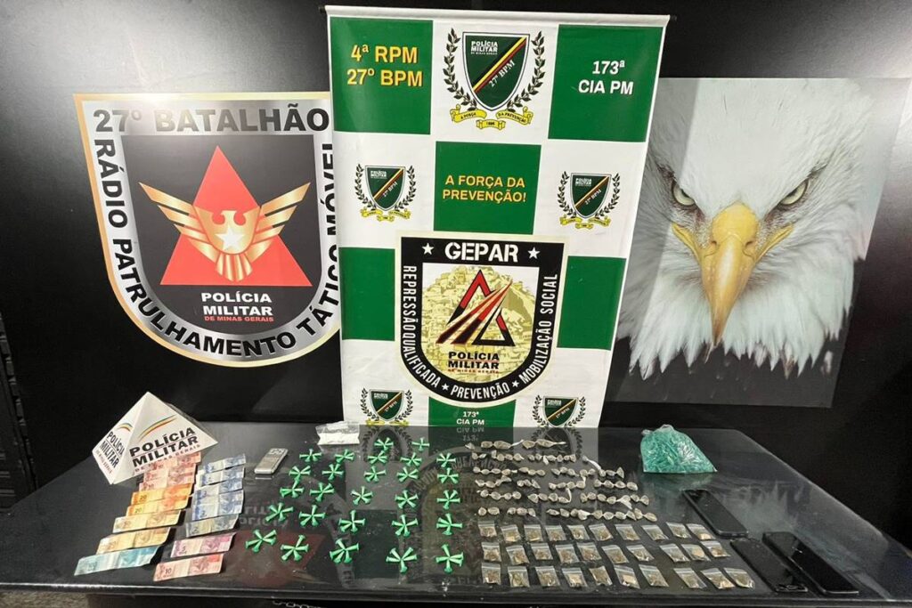 Sete pessoas são presas por tráfico de drogas em JF 1 operacao pm divulgacao