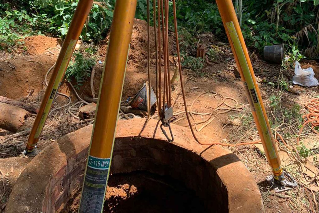 Exame de DNA comprova que corpo encontrado em poço é de adolescente de 14 anos 1 corpo encontrado em cisterna