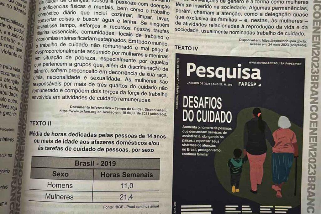 Sessenta estudantes tiram nota mil na redação do Enem 3 redacao enem 2023 reproducao redes sociais agencia brasil