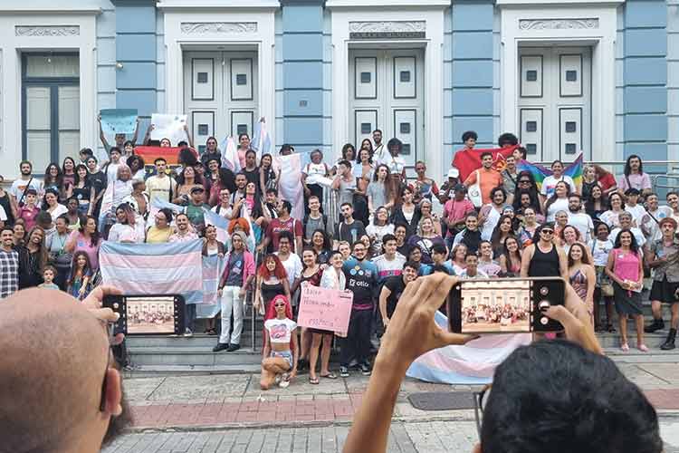 Marcha marca Dia Nacional da Visibilidade Trans em JF 1 visibilidade trans marcha 2 Leonardo Costa