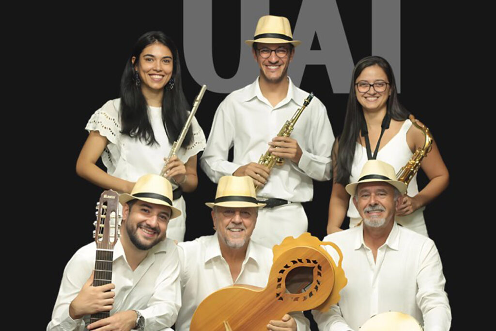É Choro Uai se apresenta no Palco Central 1 é choro uai
