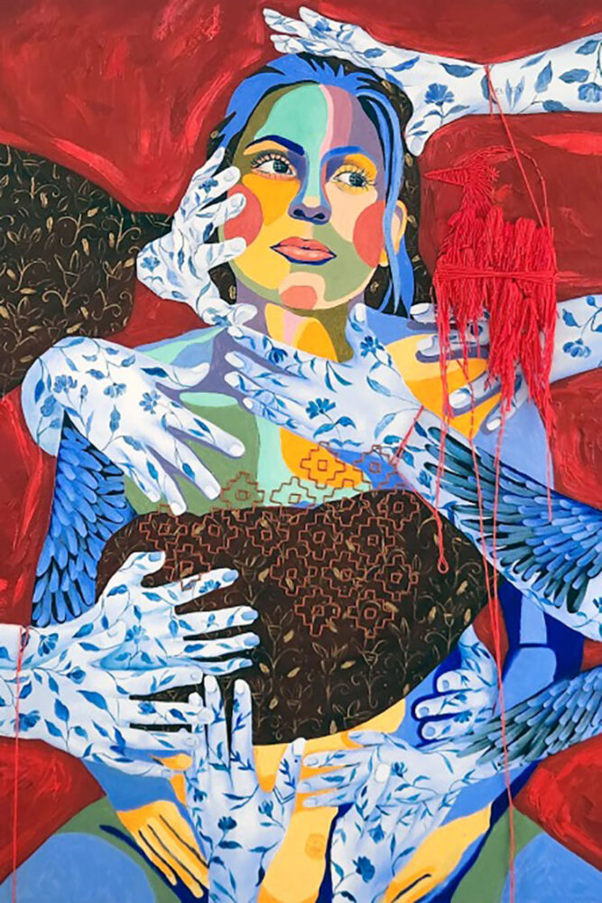 Casa D’Italia recebe série de pinturas 'O paradoxo do pássaro livre' 1 ExposicaoParadoxo3 Divulgacao