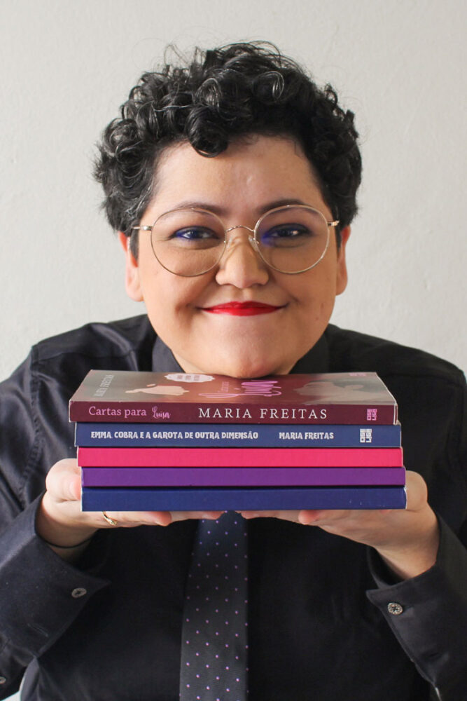 'Trazer representatividade LGBTQIAP+ nos meus livros foi muito natural' 1 MariaFreitas2 Creditos Thais Herculano