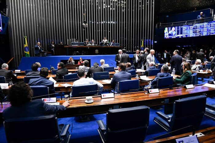 Projeto que restringe "saidinhas" de presos é aprovado no Senado 1 senado saidinha foto Jefferson Rudy Agencia Senado 2