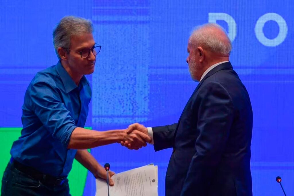 Zema x Lula 1 zema lula minas centro foto flavio tavares