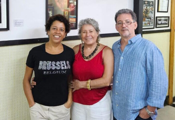 Coluna Cesar Romero - 26/03/2024 5 Gal Oliveira Eridan Leao de Souza e Sergio Neumann 220324 enviada pela Giglia EXPOSICAO MULHERES