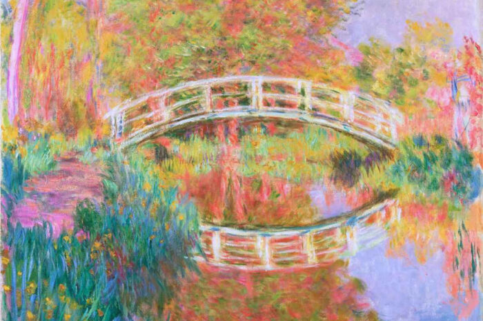 Aprender a discordar 1 Ponte Japonesa Claude Monet Reproducao