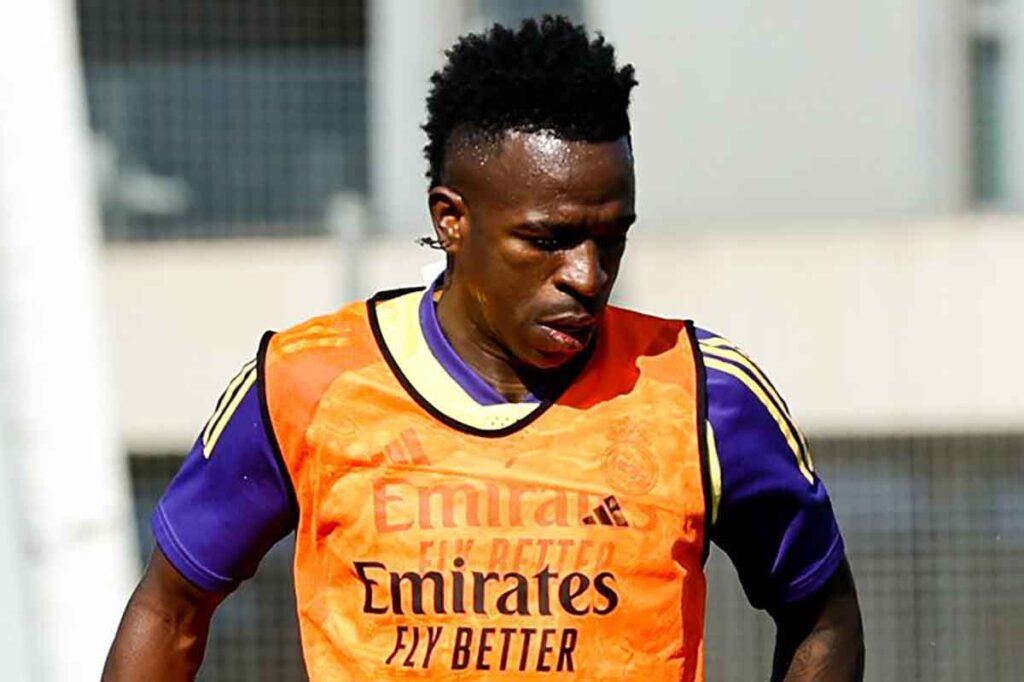 Vinícius Júnior presta depoimento na Justiça sobre insultos recebidos em Valladolid 1 Vinicius Junior Real Madrid Reproducao Twitter