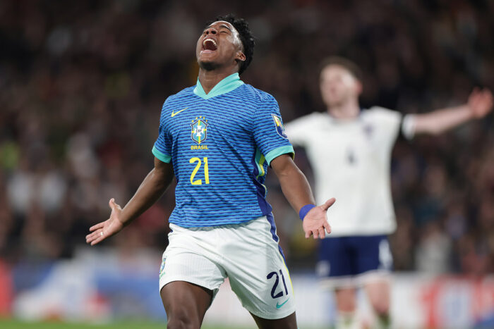 Brasil x Espanha: onde assistir e escalações 1 Endrick jogando pelo Brasil