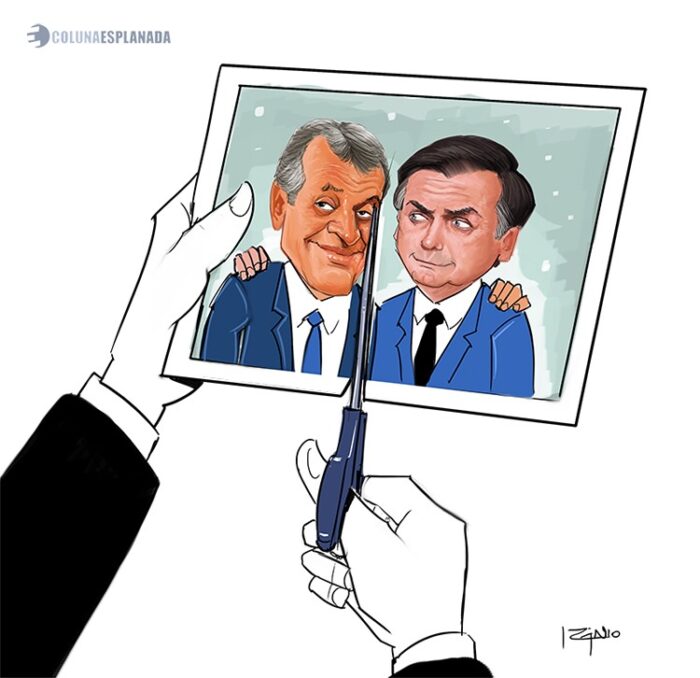 Coação & dossiê 4 charge por @izanio charges 21.03