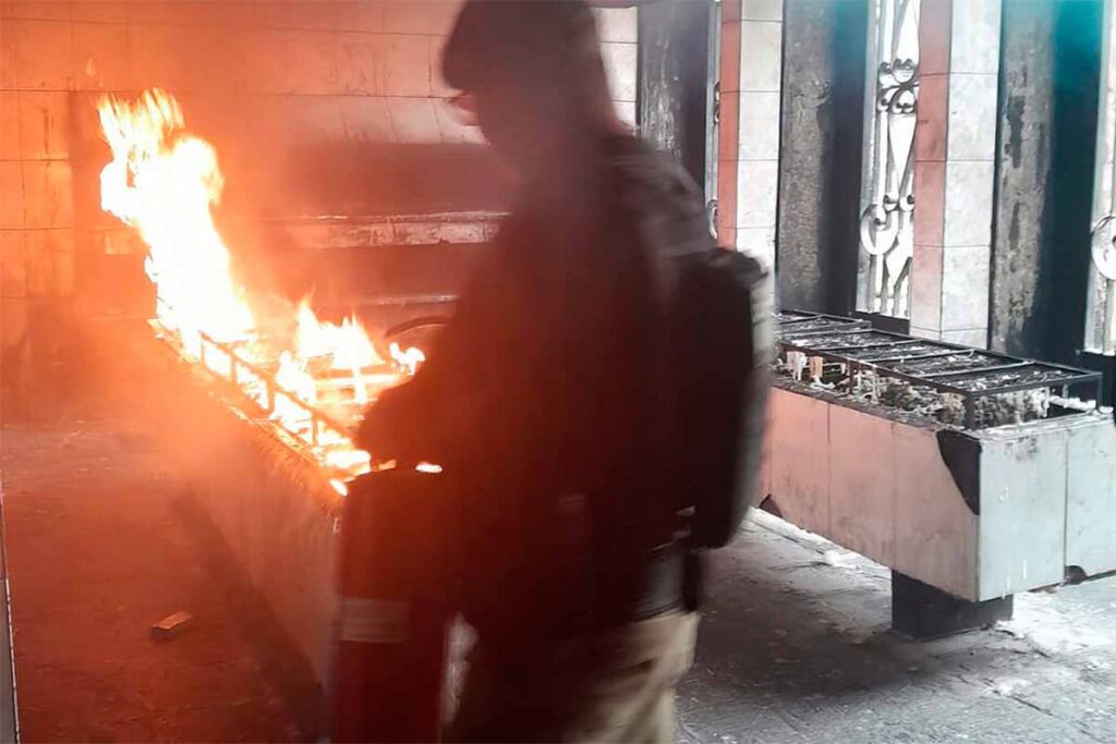Igreja histórica sofre incêndio sem vítimas no centro do Rio 3 incendio igreja Rio de Janeiro Guarda Municipal RJ Agencia Brasil