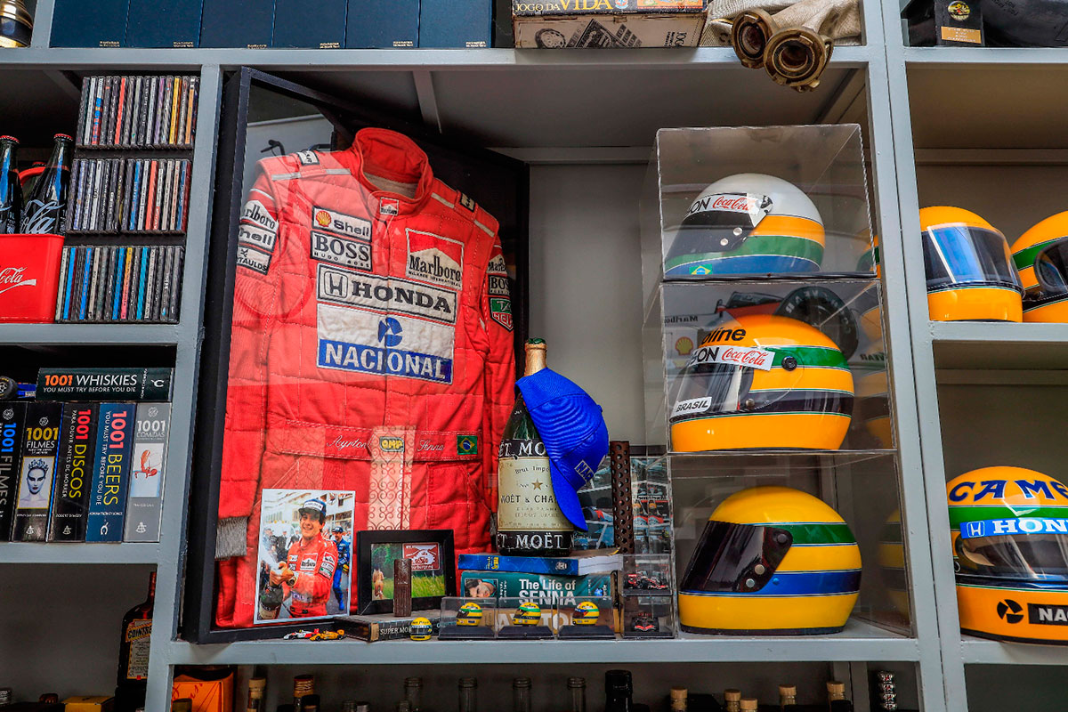 Juiz-forano testemunha devoção a Ayrton Senna: 'é unanimidade no mundo todo' 1 Joao Schubert Senna destacada