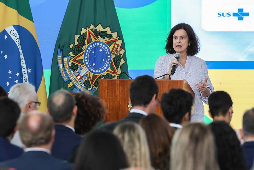 Ministra da Saúde anuncia ações para reduzir tempo de espera por exames e consultas no SUS 1 Nisia Andrade Antonio Cruz Agencia Brasil