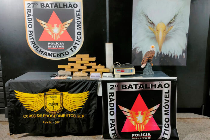 Operação contra o tráfico de drogas resulta em duas prisões em JF 1 divulgação PMMG